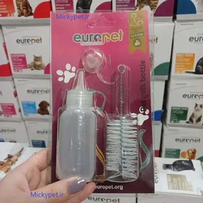 ست شیشه شیر مخصوص سگ و گربه یوروپت