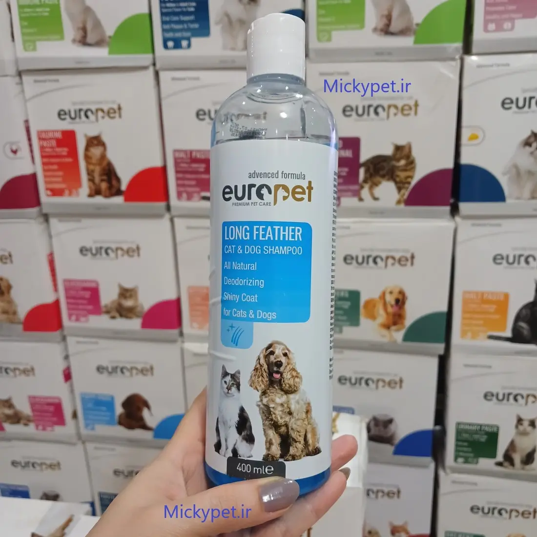 Europet-Long-Feather-Shampoo-400-ml