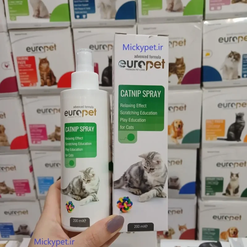 تصویر اسپری کت نیپ گربه یوروپت